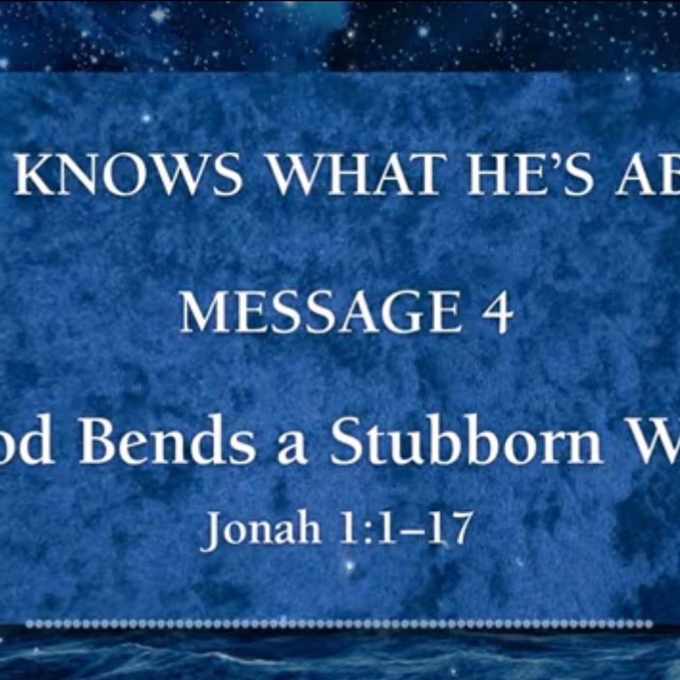 Pastor Chuck Swindoll | Insight for Living – God Bends a Stubborn Wil...