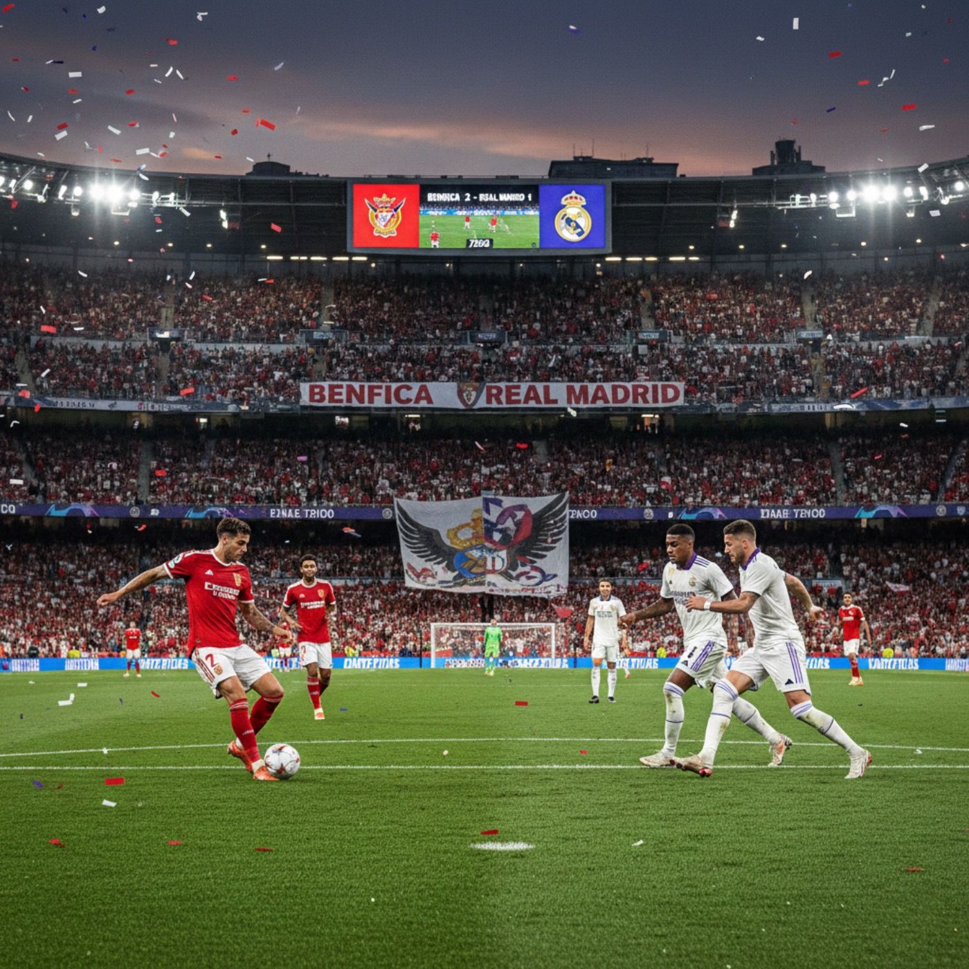 ⚽ Clash of Champions: Real Madrid and Benfica Through the Ages