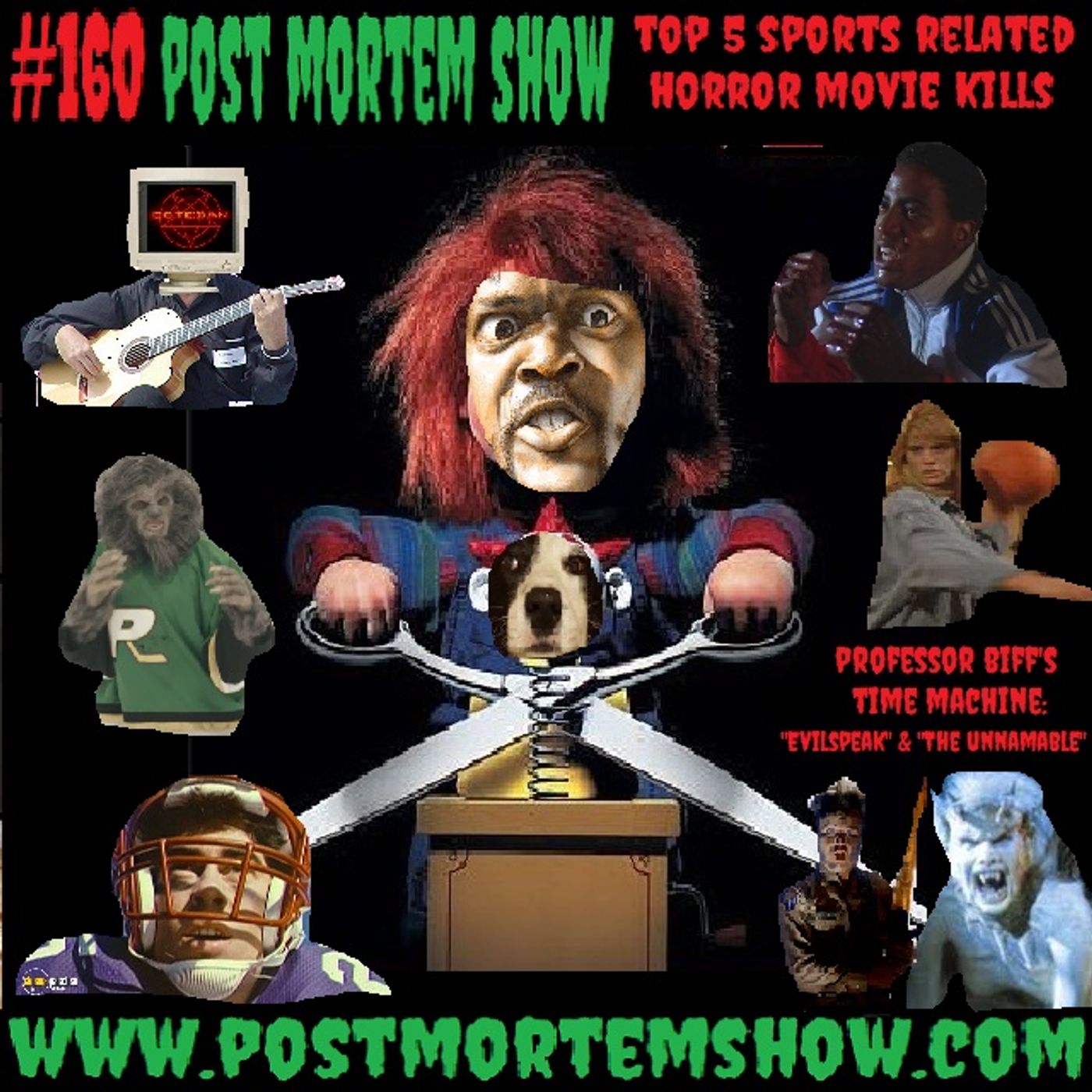 e160 - Pull My Strings Mother Effer (Top 5 Sports Related Horror Movie Kills) episode artwork