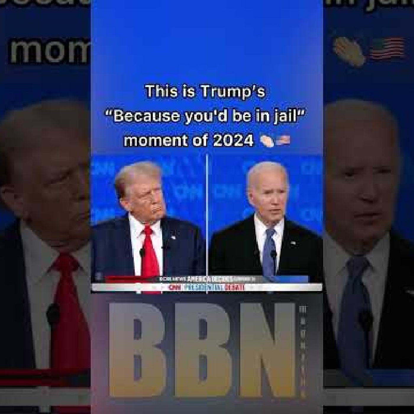 Classic Trump during Biden debate - BBN Network episode artwork