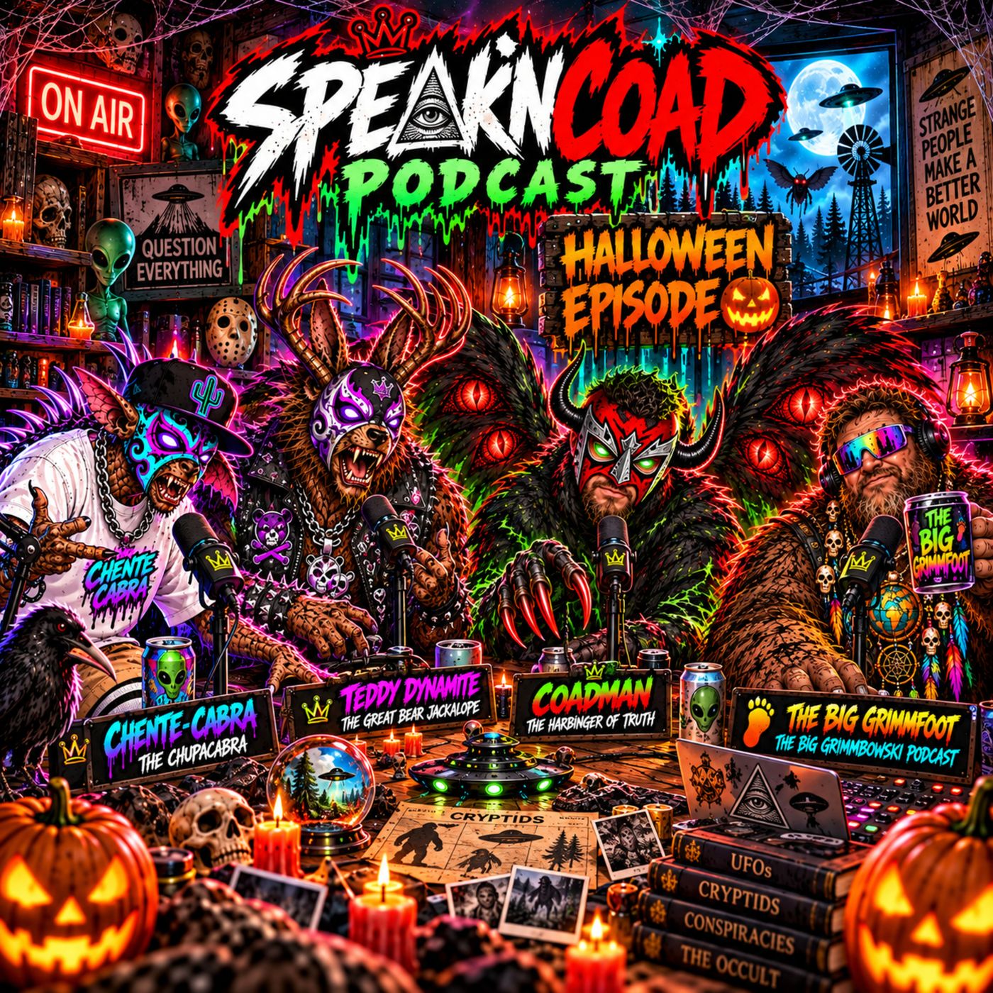 🎃 Halloween Special | The Big Grimmbowski, Bigfoot Encounters & Paranormal Mysteries 👻 episode artwork