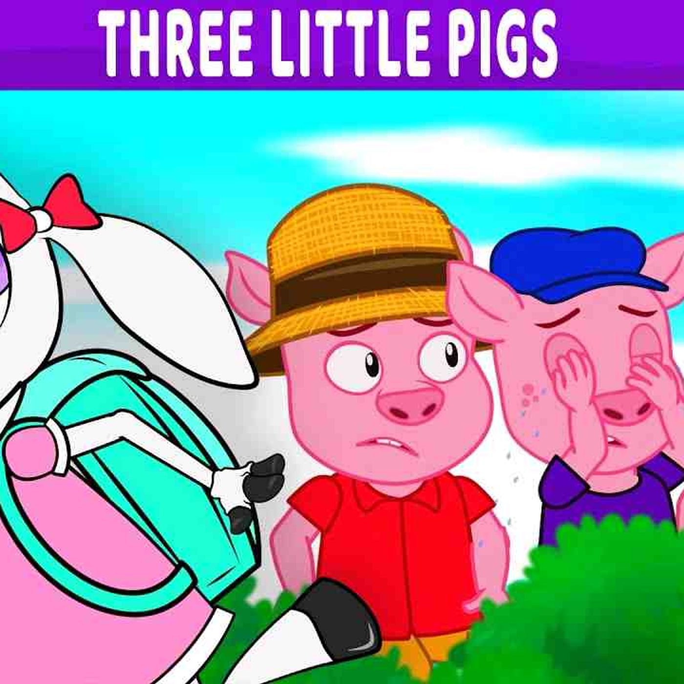 3 Little Pigs 🐷The Lion and the Mouse 🦁 Wolf Story 🐺 Bedtime Stories for Kids in English episode artwork