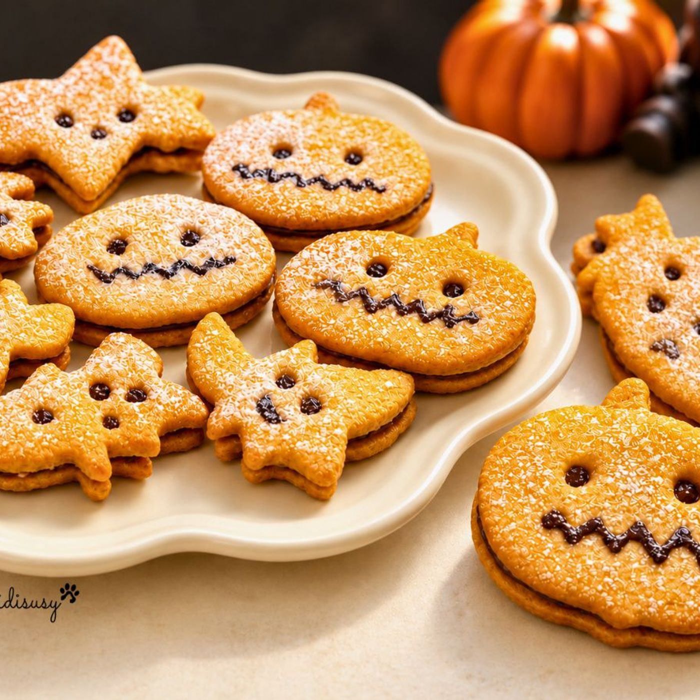 Biscotti di Halloween di pasta frolla con crema di nocciole episode artwork