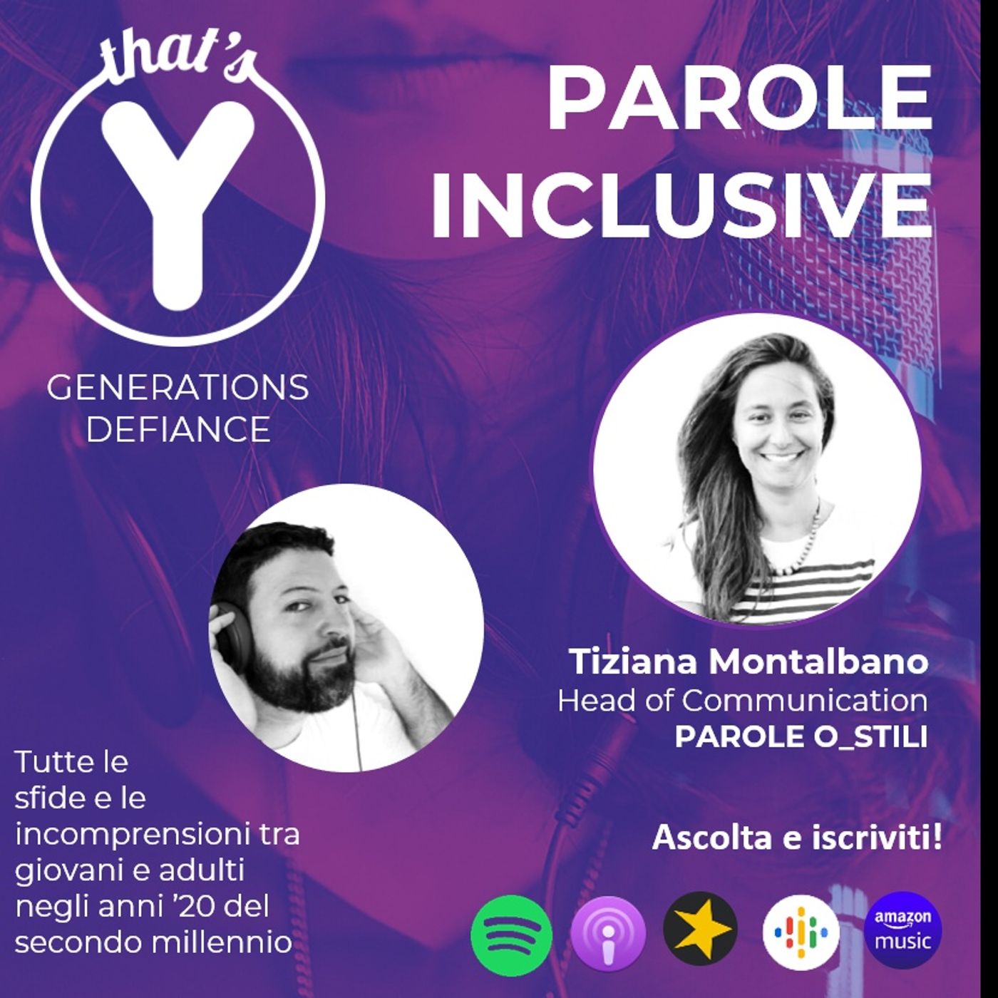 "Parole inclusive" con Tiziana Montalbano PAROLE OSTILI [Generations Defiance]