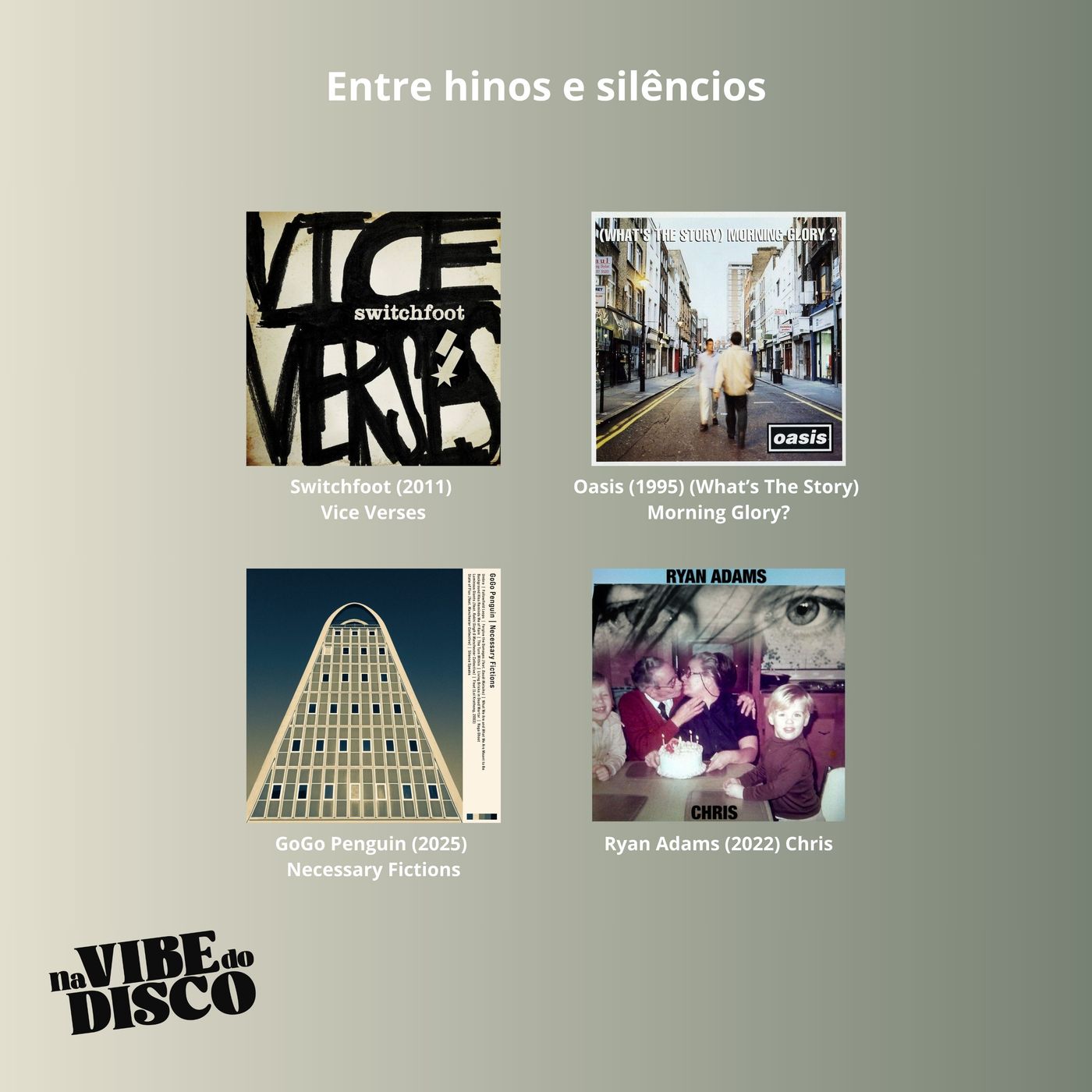 Entre hinos e silêncios | Na Vibe do Disco #36