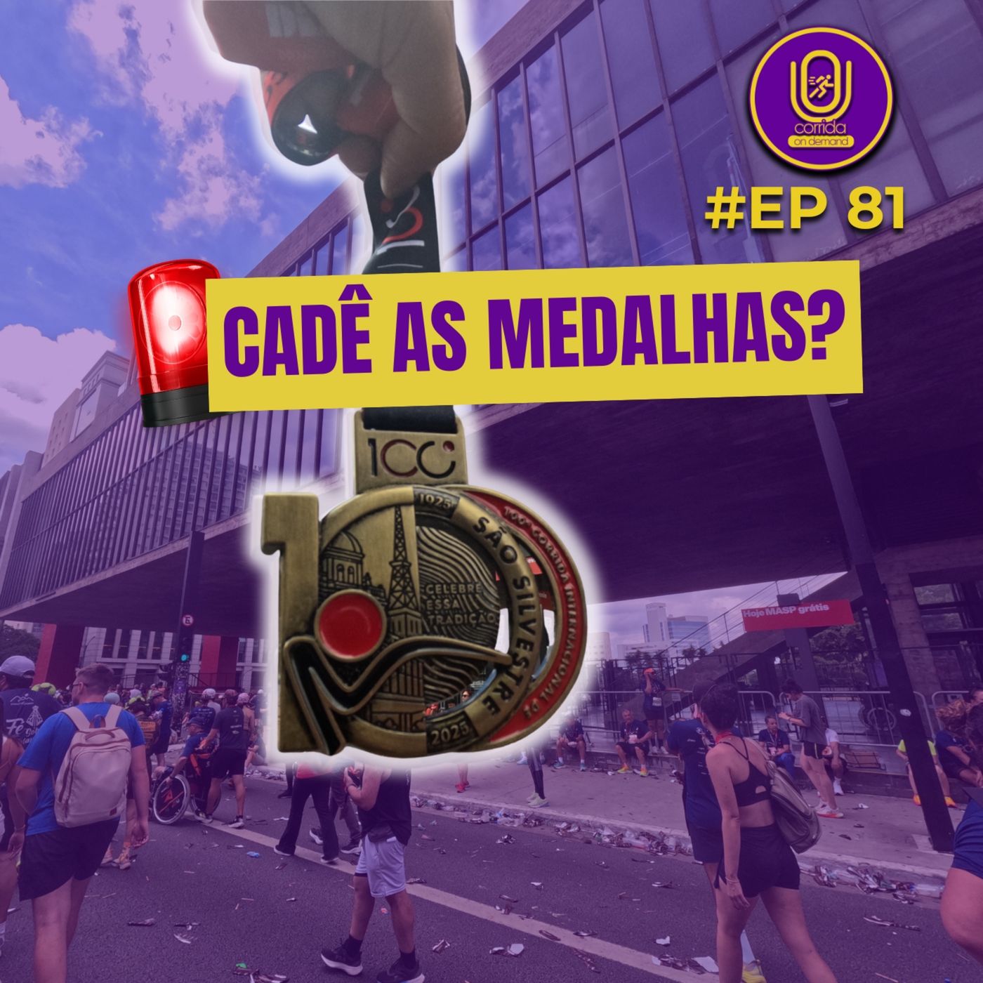 # 81 - CAOS na 100ª São Silvestre: Faltou Água e Medalha! episode artwork