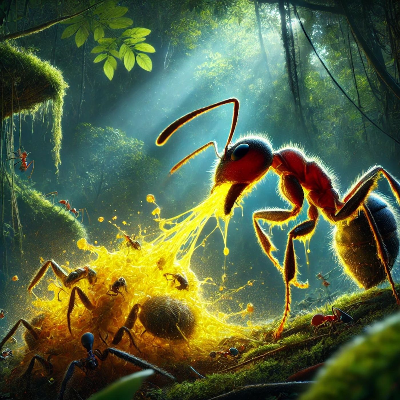 ¿Sabías que existen hormigas que literalmente se autodestruyen para defender a su colonia? episode artwork