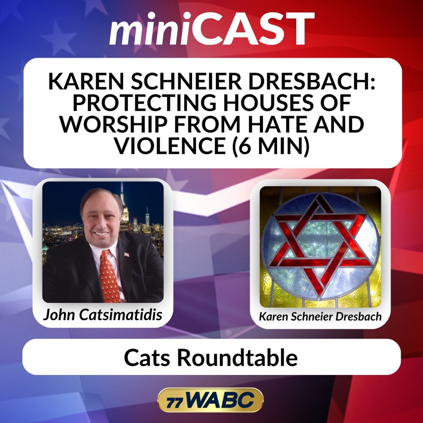 Karen Schneier Dresbach: Protecting Houses of Worship From Hate and Violence (6 min) episode artwork