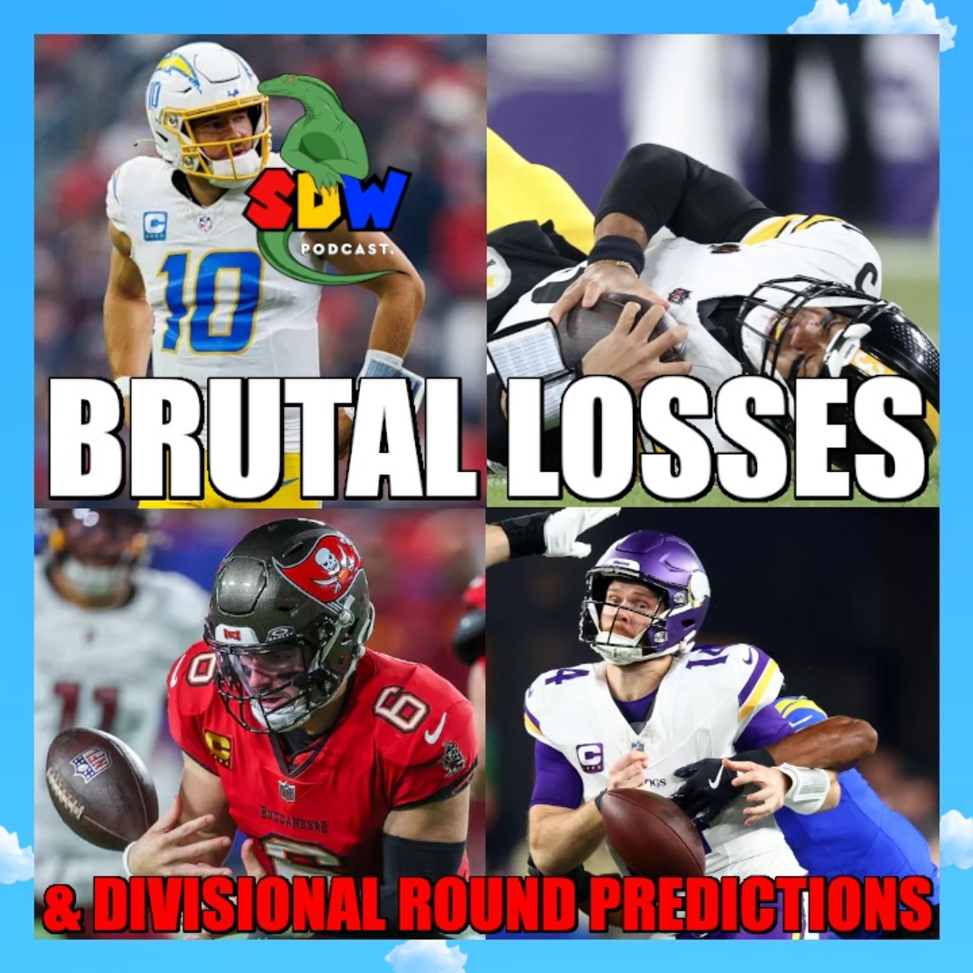 2025 NFL Divisional Round (& Wild Card Weekend Recap) episode artwork