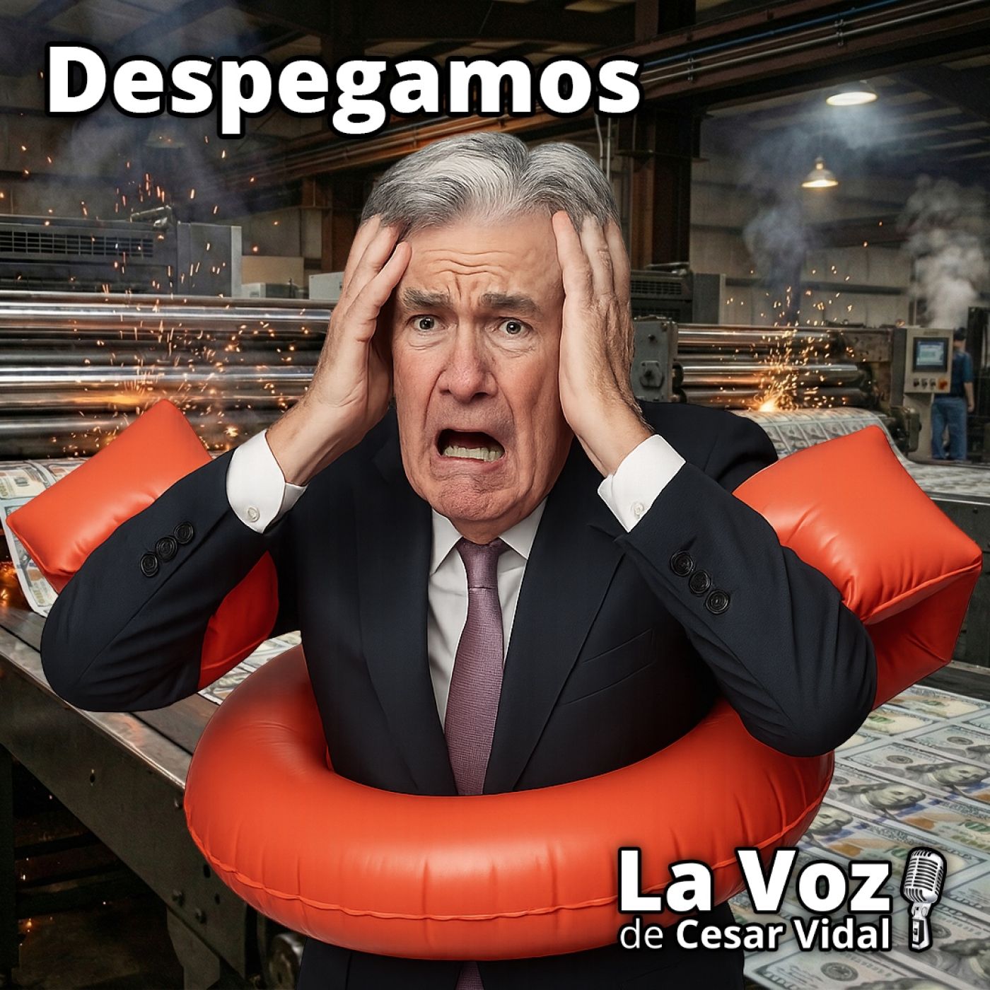 Despegamos: Laboratorio español, robo caribeño, rescate FED, Ucrania Blackrock y revolución motor - 11/12/25 episode artwork