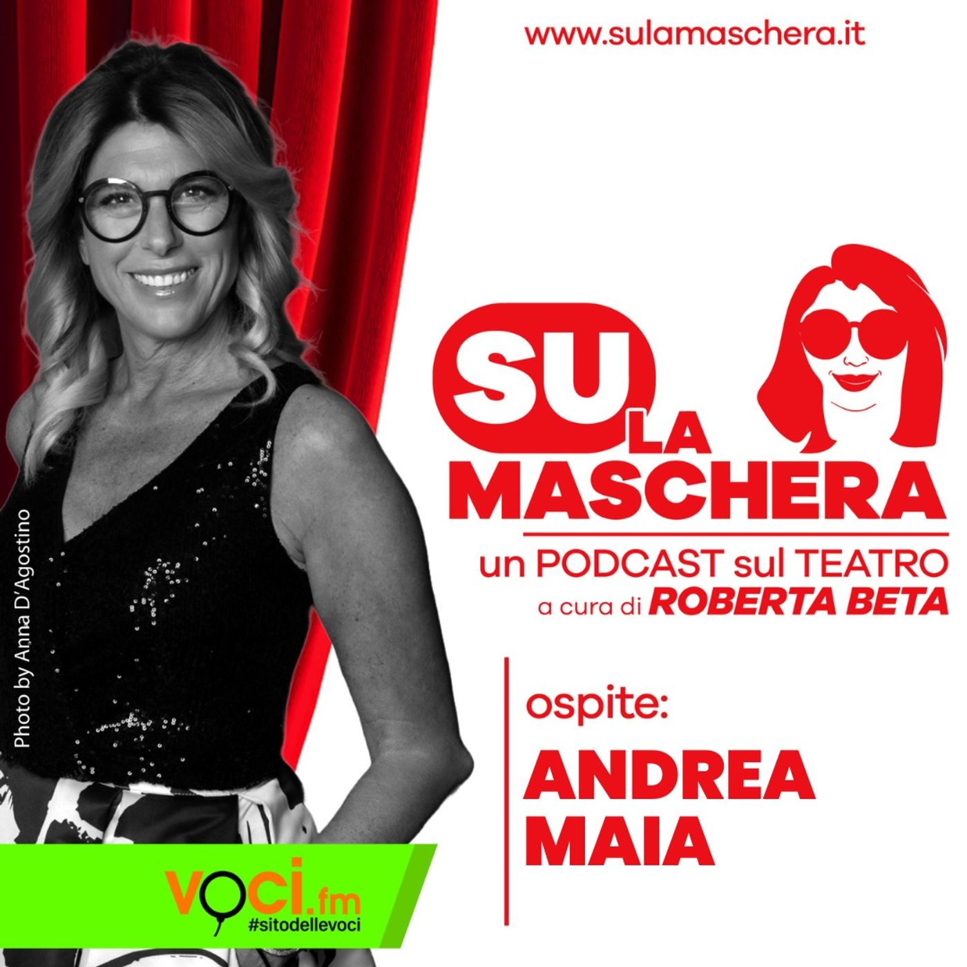 SU LA MASCHERA: Ospite Andrea Maia SU LA MASCHERA: Ospite Andrea Maia