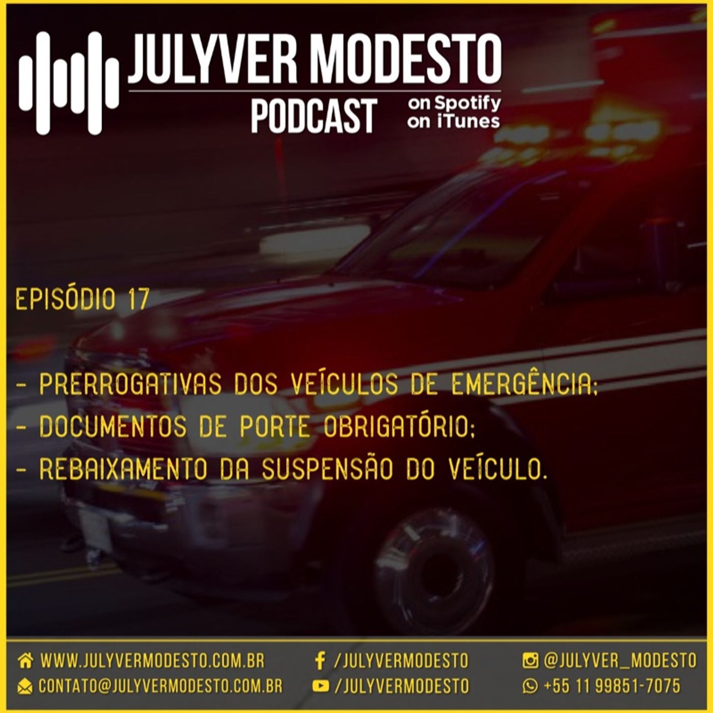 Episódio 17 - Trânsito, por Julyver Modesto episode artwork