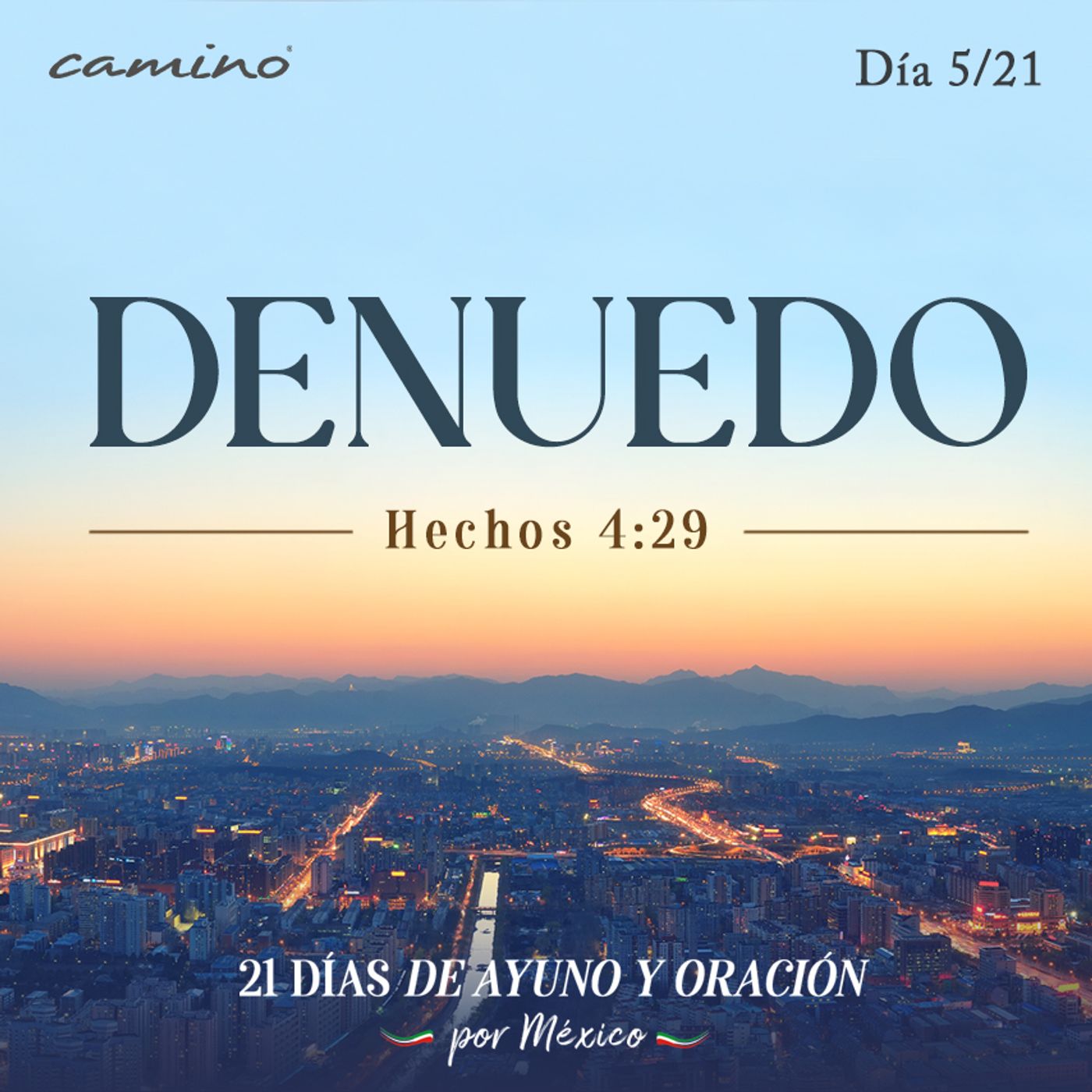 Oración 30 de agosto (5/21 Denuedo) episode artwork