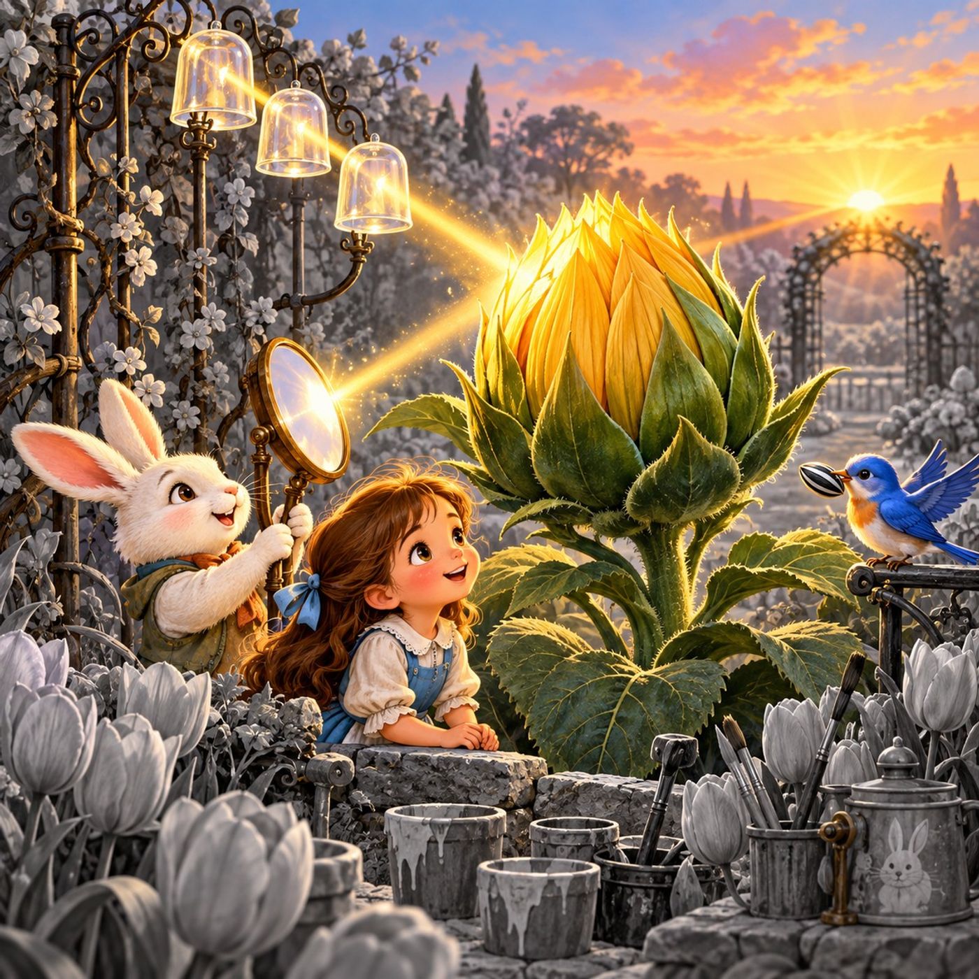 Easter Bunny's Magical Garden