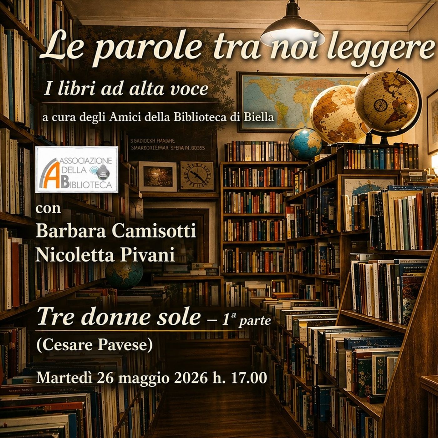 Le parole tra noi leggere i libri ad alta voce - Tra Donne Sole prima puntata episode artwork