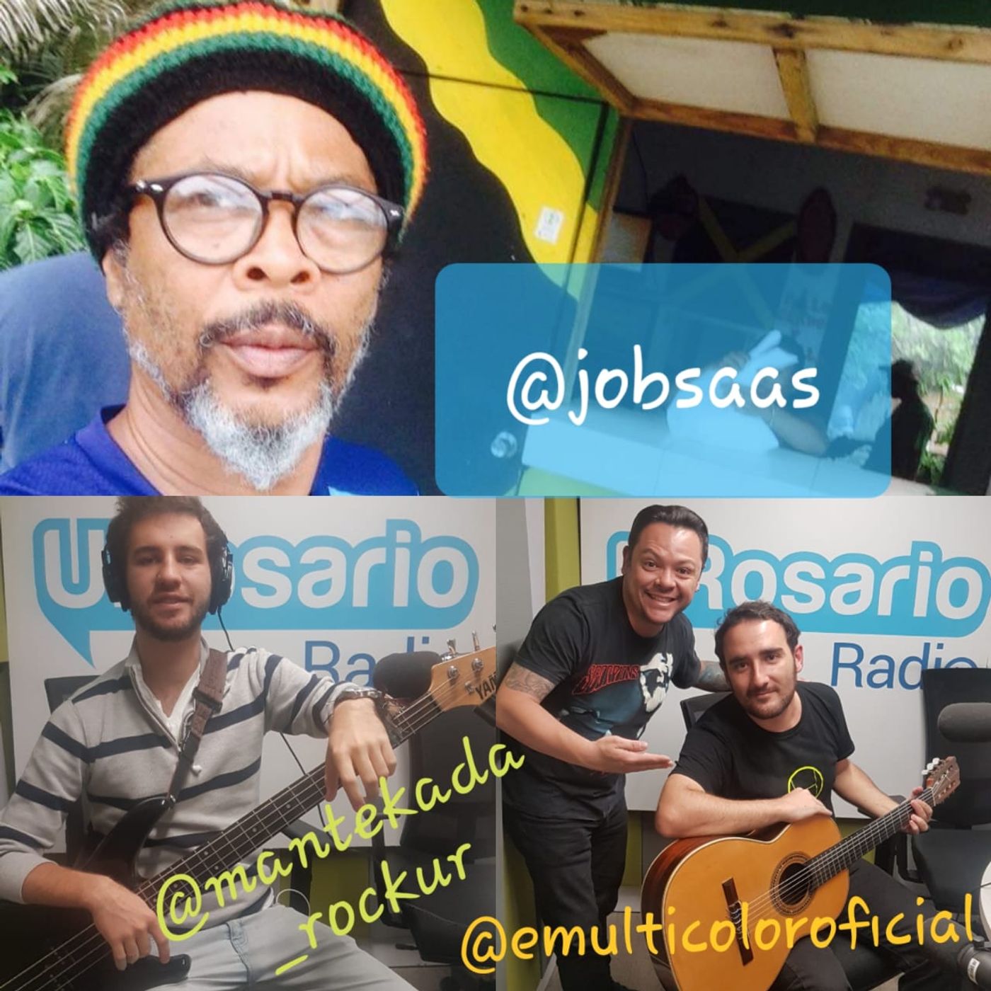 El maestro del Reggae colombiano Job Saas habló en UR Rock y escuche lo nuevo de la banda E Multicolor