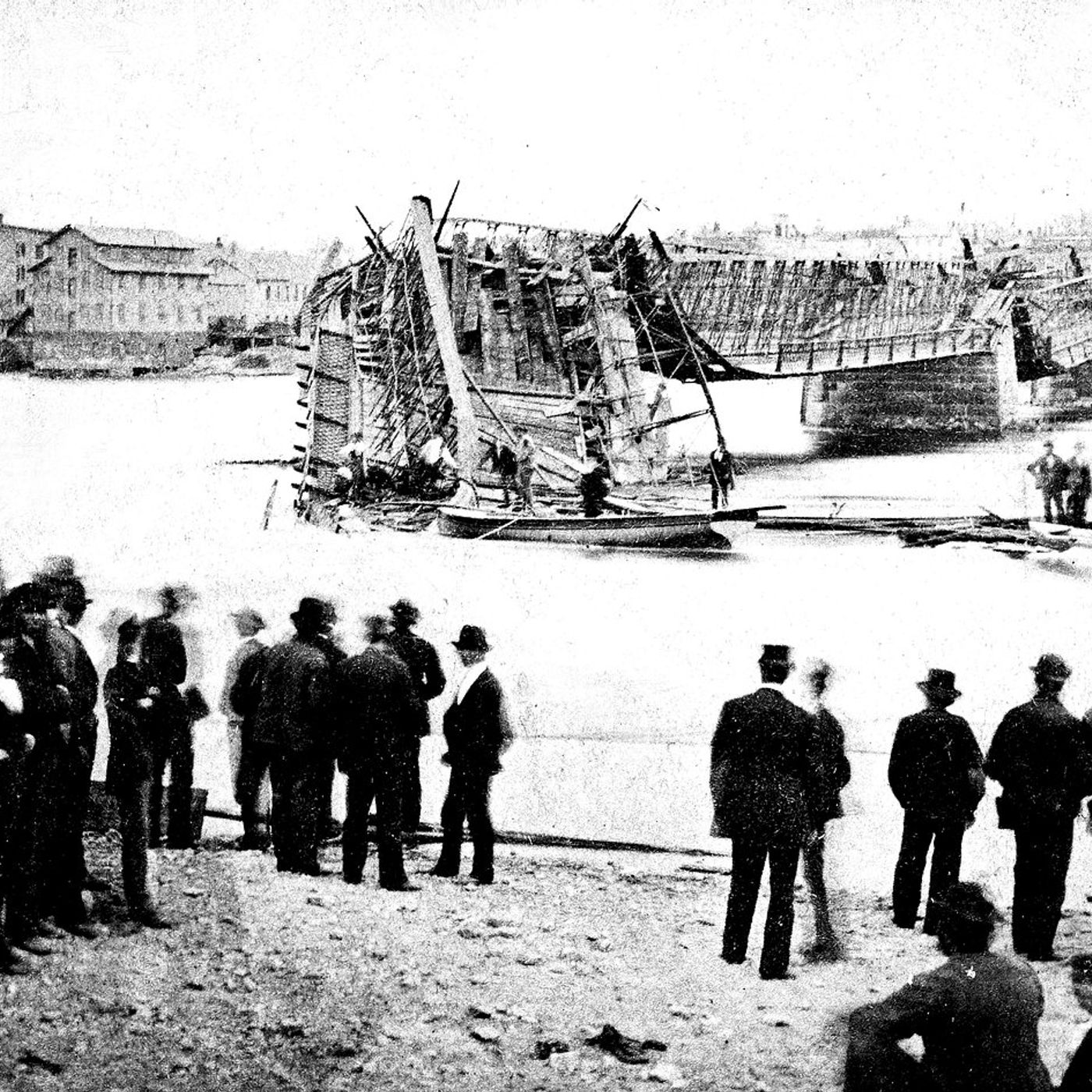 A piece of Dixon history: The heroes of the Truesdell bridge disaster episode artwork