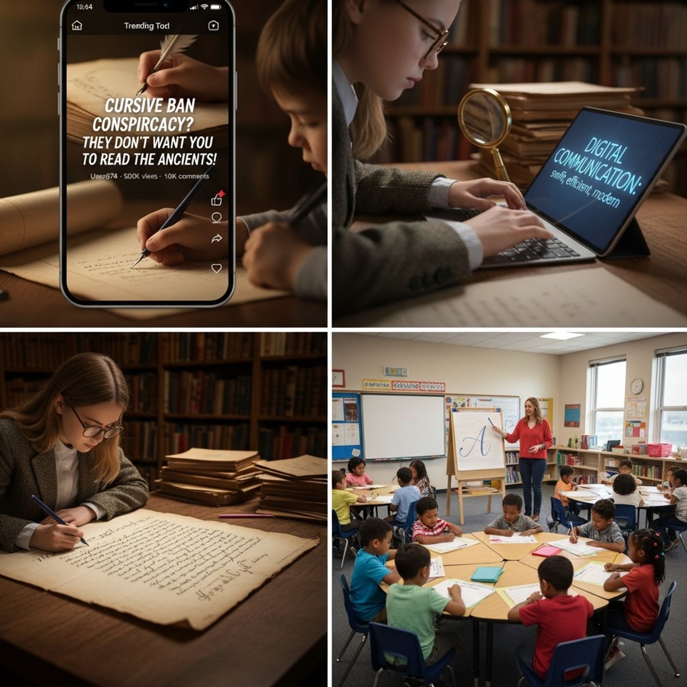 Education “Cursive Ban