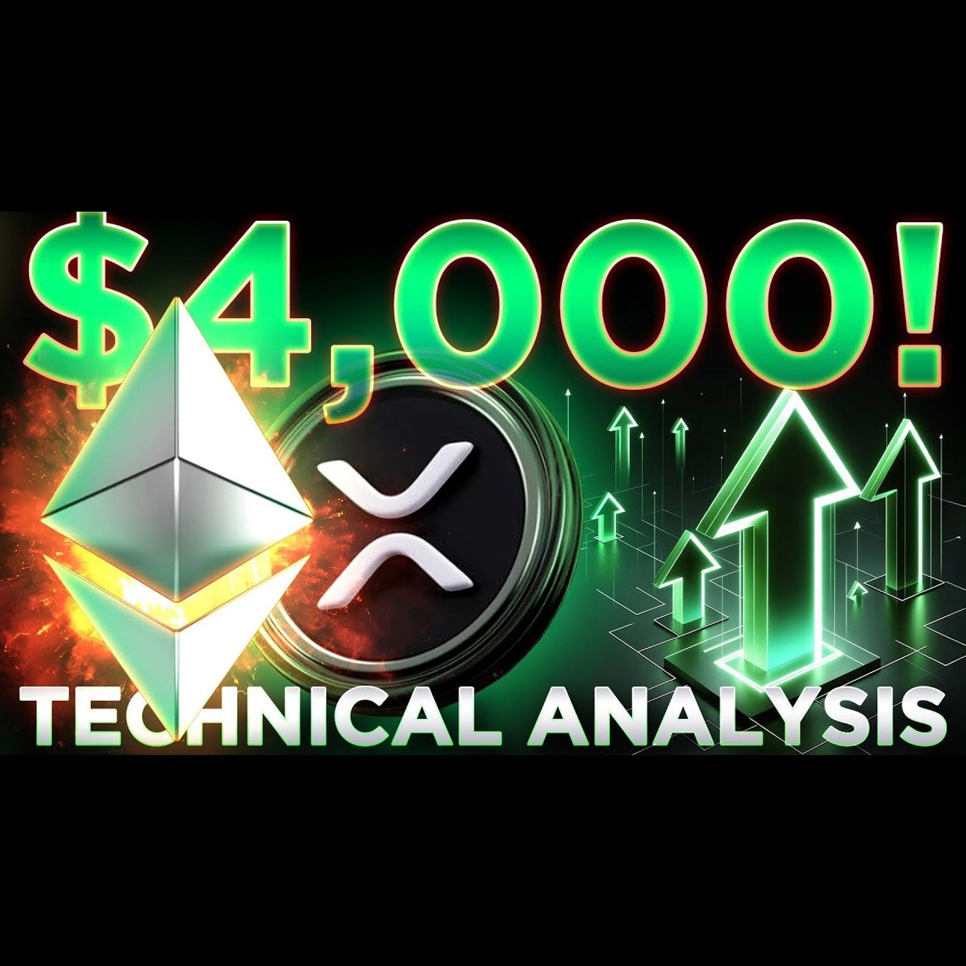 XRP Finally Free!🔥Ethereum Rockets to $4,000!🚀Technical Analysis w/ Evan Aldo ​