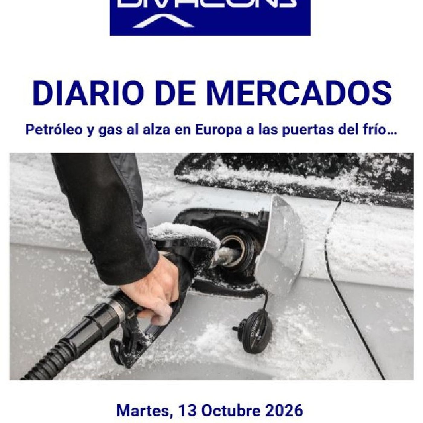 PODCAST en abierto DIARIO DE MERCADOS Martes 13 Octubre 2026