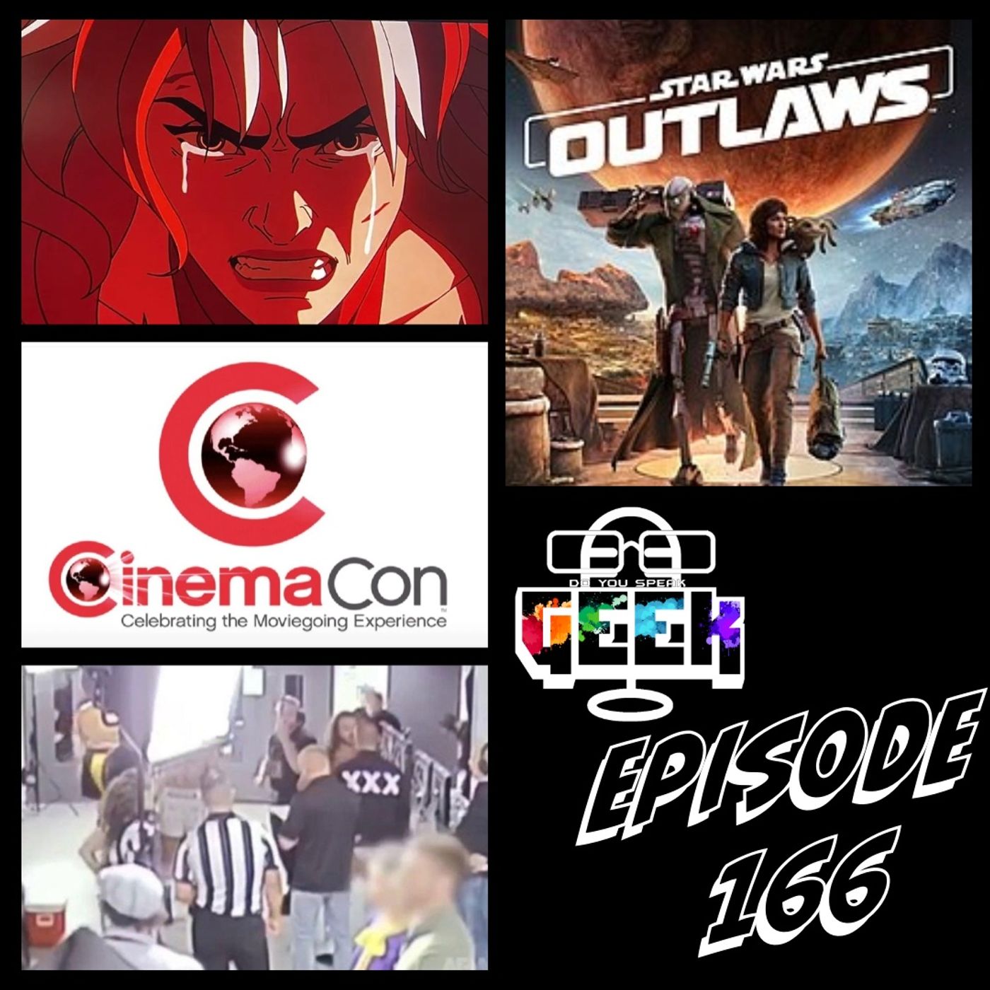 Episode 166 (CinemaCon 2024, AEW, Star Wars Outlaws and much more)