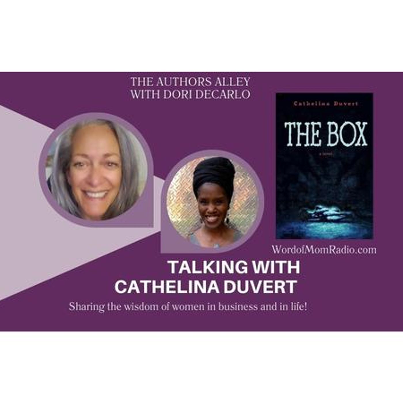 Cathelina Duvert and The Box on The Authors Alley with Dori DeCarlo