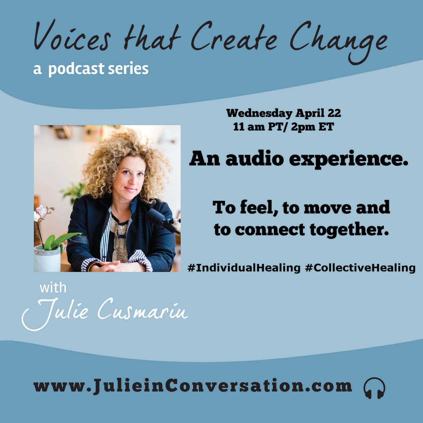 Julie in Conversation