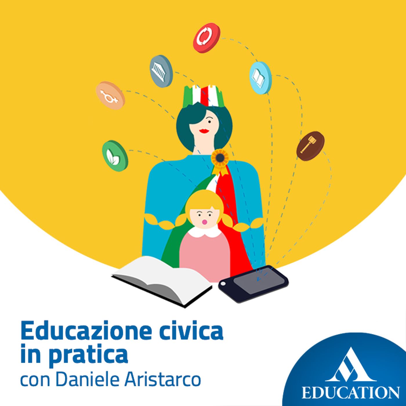 Educazione civica in pratica podcast artwork