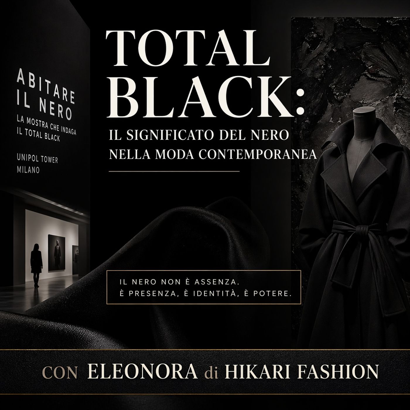 Total Black: Il Significato del Nero nella Moda Contemporanea