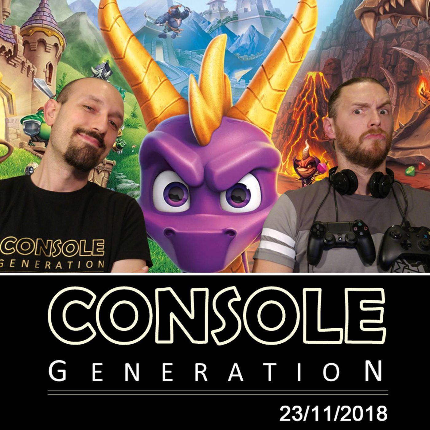 Spyro Reignited Trilogy, giochi da tavolo e altro! - CG Live 23/11/2018 episode artwork