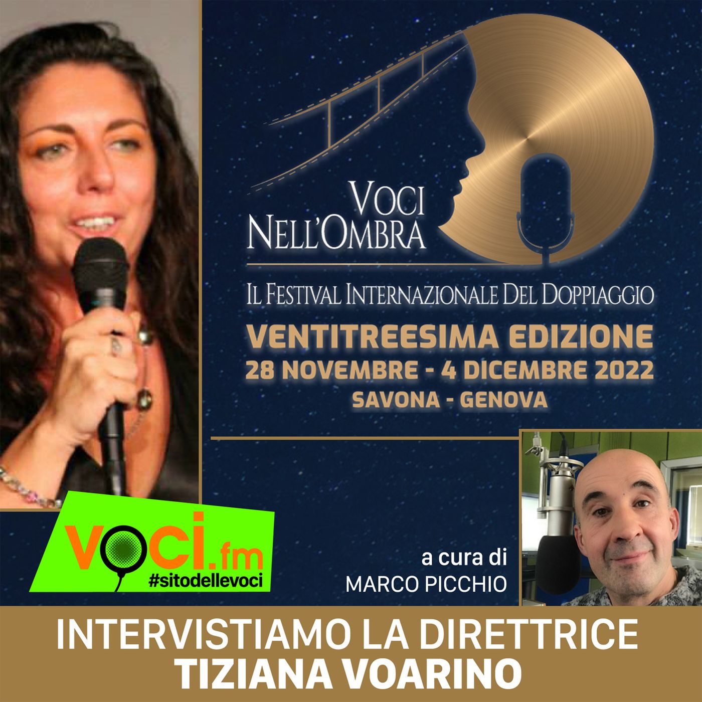 TIZIANA VOARINO (VOCI NELL'OMBRA 2022 anticipazioni) - clicca play e ascolta l'intervista episode artwork