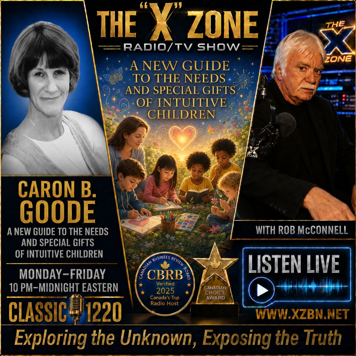 Rob McConnell Interviews - CARON B GOODE - A New Guide to the Needs and Special Gifts of Intuitive Children episode artwork