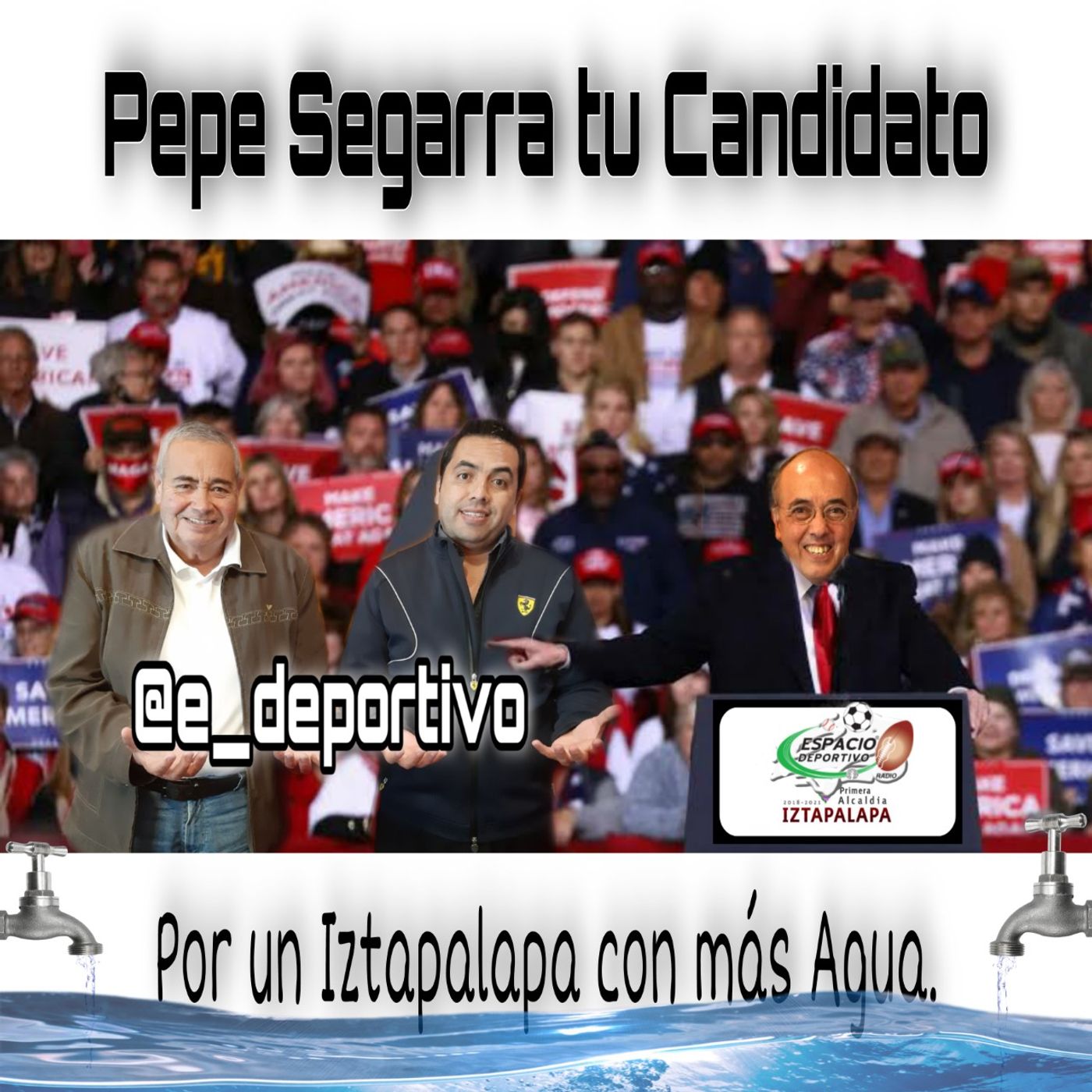 Día de Mitin político en Espacio Deportivo de la Tarde 03 de Febrero 2021