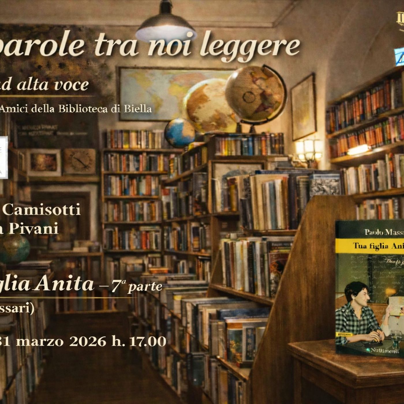 Le  parole tra noi leggere i libri ad alta voce - Mi figlia Anita   settima puntata episode artwork
