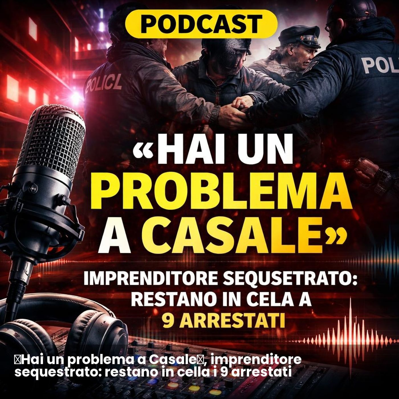 «Hai un problema a Casale», imprenditore sequestrato: restano in cella i 9 arrestati episode artwork