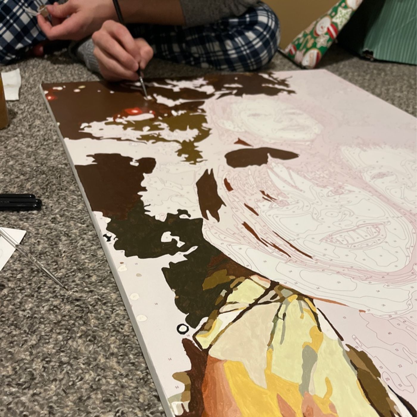 Painting in the ward