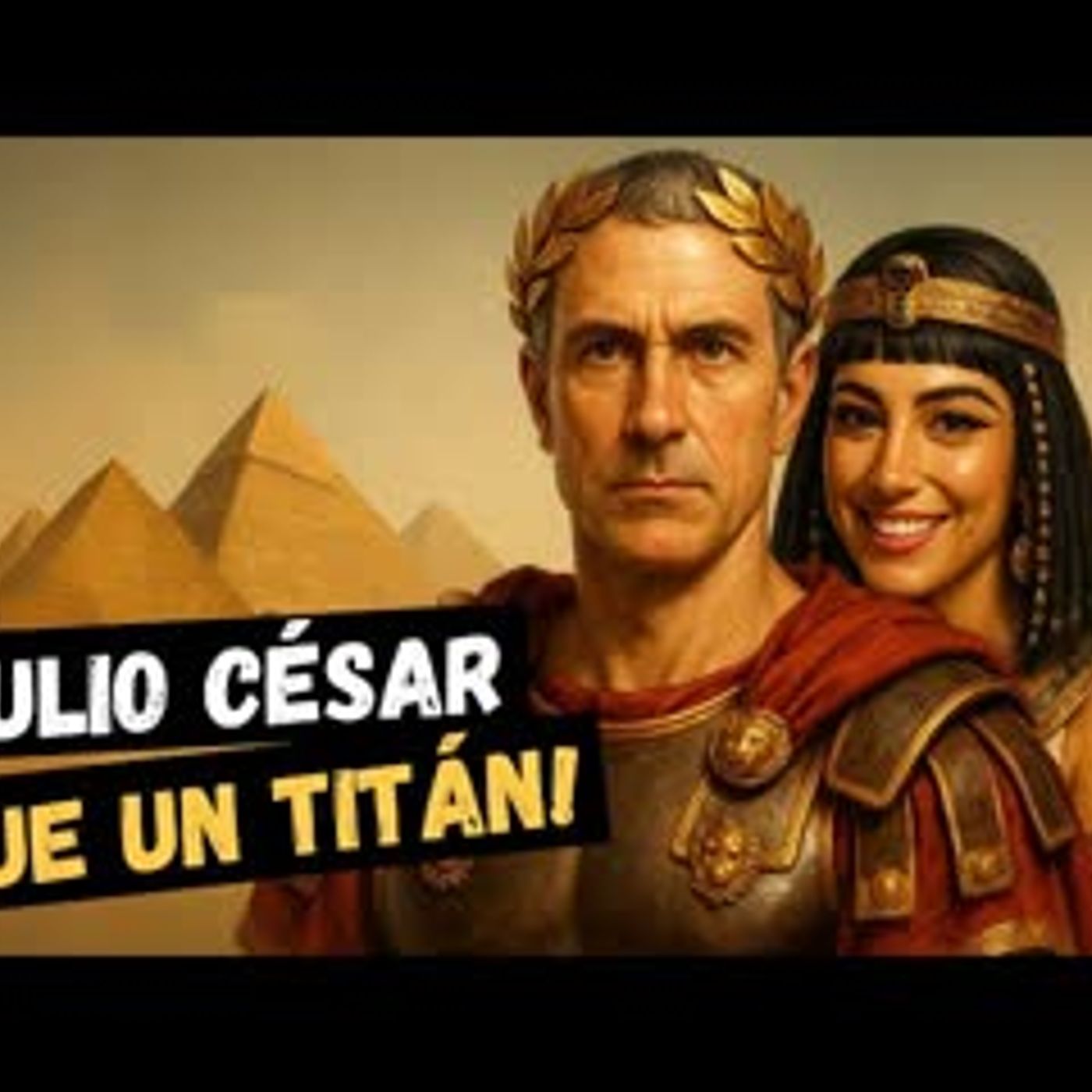 THE EPIC LIFE OF JULIUS CAESAR THE RISE AND FALL OF A TITAN episode artwork