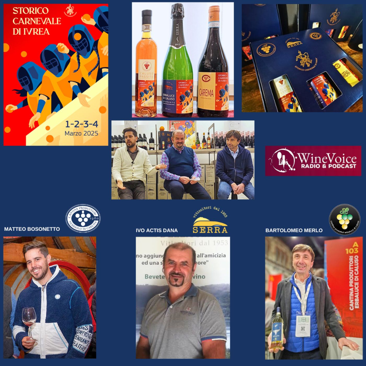 Le Terre del Vino: Tre VINI, tre COOPERATIVE, un solo CARNEVALE di IVREA (TO) episode artwork