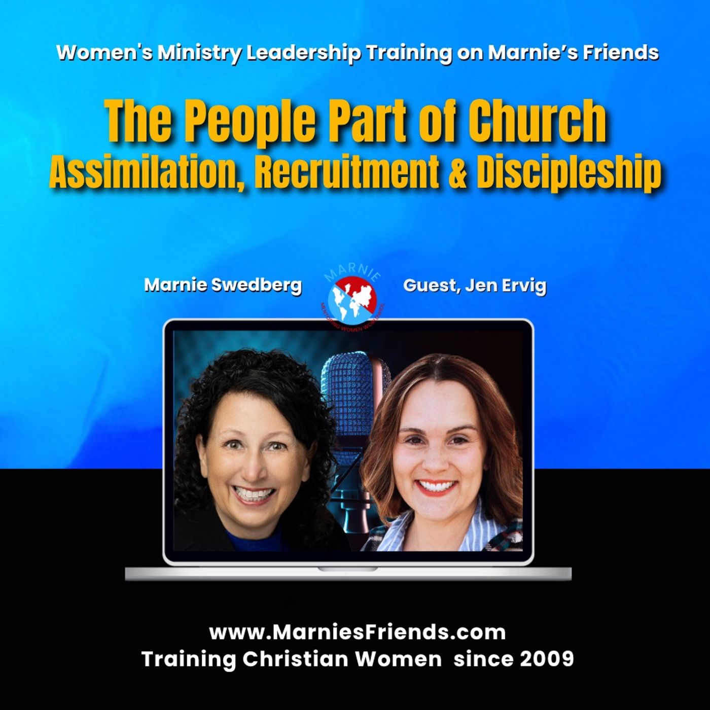The People Part of Church: Assimilation, Recruitment & Discipleship with Marnie & guest Jen Ervig The People Part of Church: Assimilation, Recruitment & Discipleship with Marnie & guest Jen Ervig