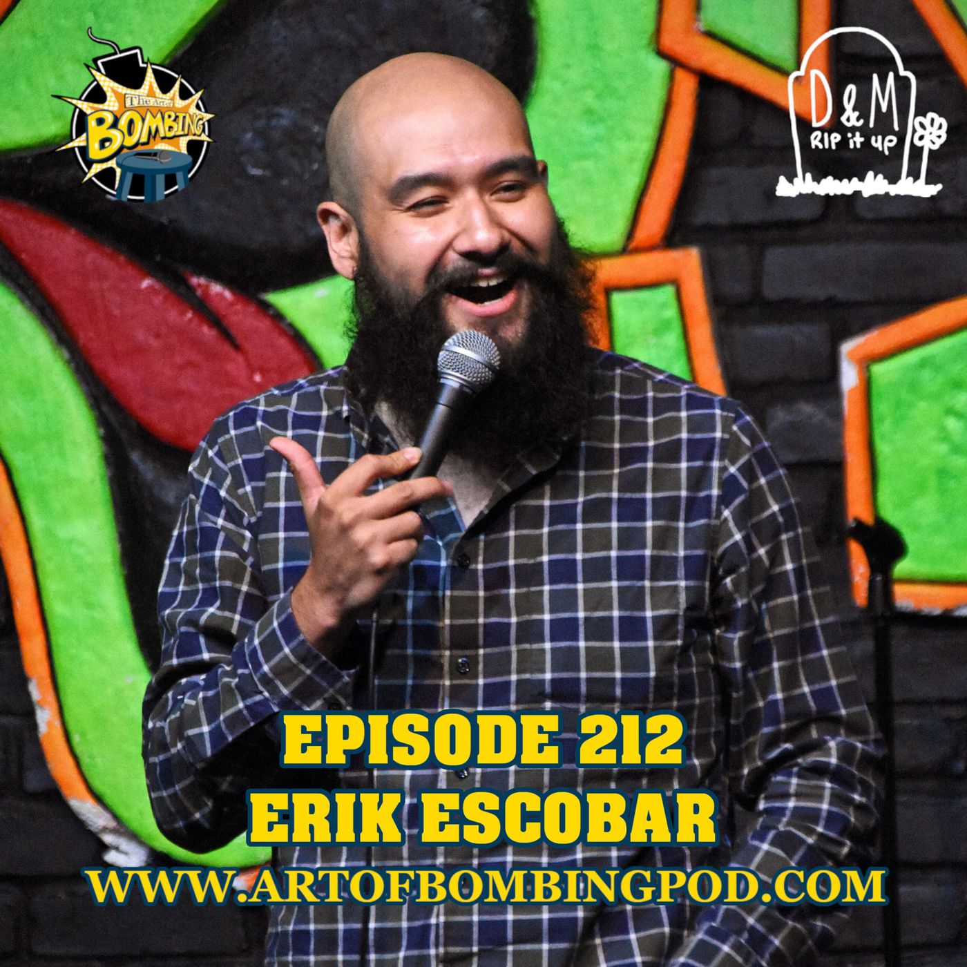 Episode 212: Erik Escobar (Last Comic Standing, I Can See Your Voice)