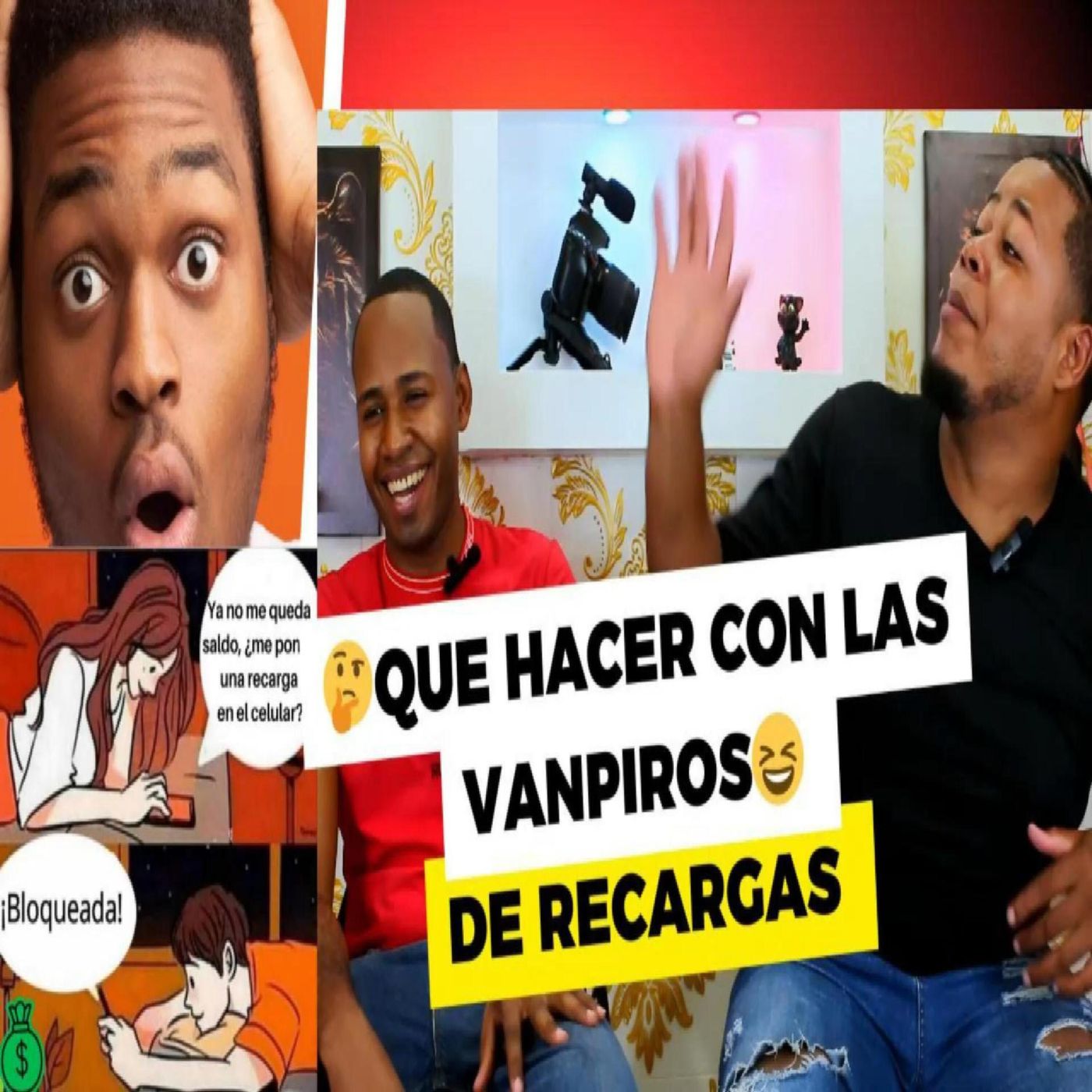 Episodio #1 🤔Que hacer con las vampiros de recargas😆  -Tamoencurapodcast- episode artwork
