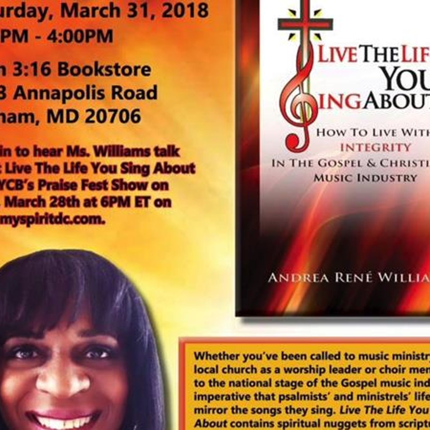 Join Us Howcee Productions Gospel As we talk with Andrea Rene Williams episode artwork