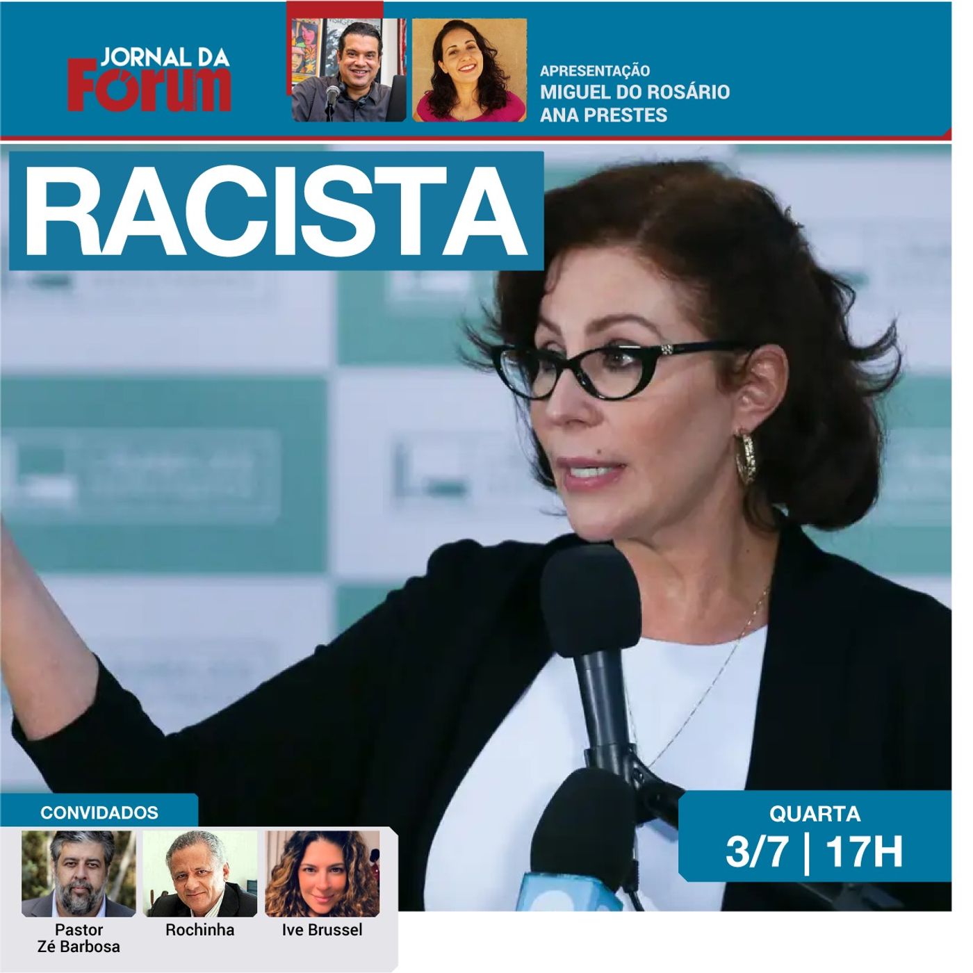 Zambelli faz ataque racista contra Benedita | Biden sinaliza desistência e Kamala pode assumir episode artwork