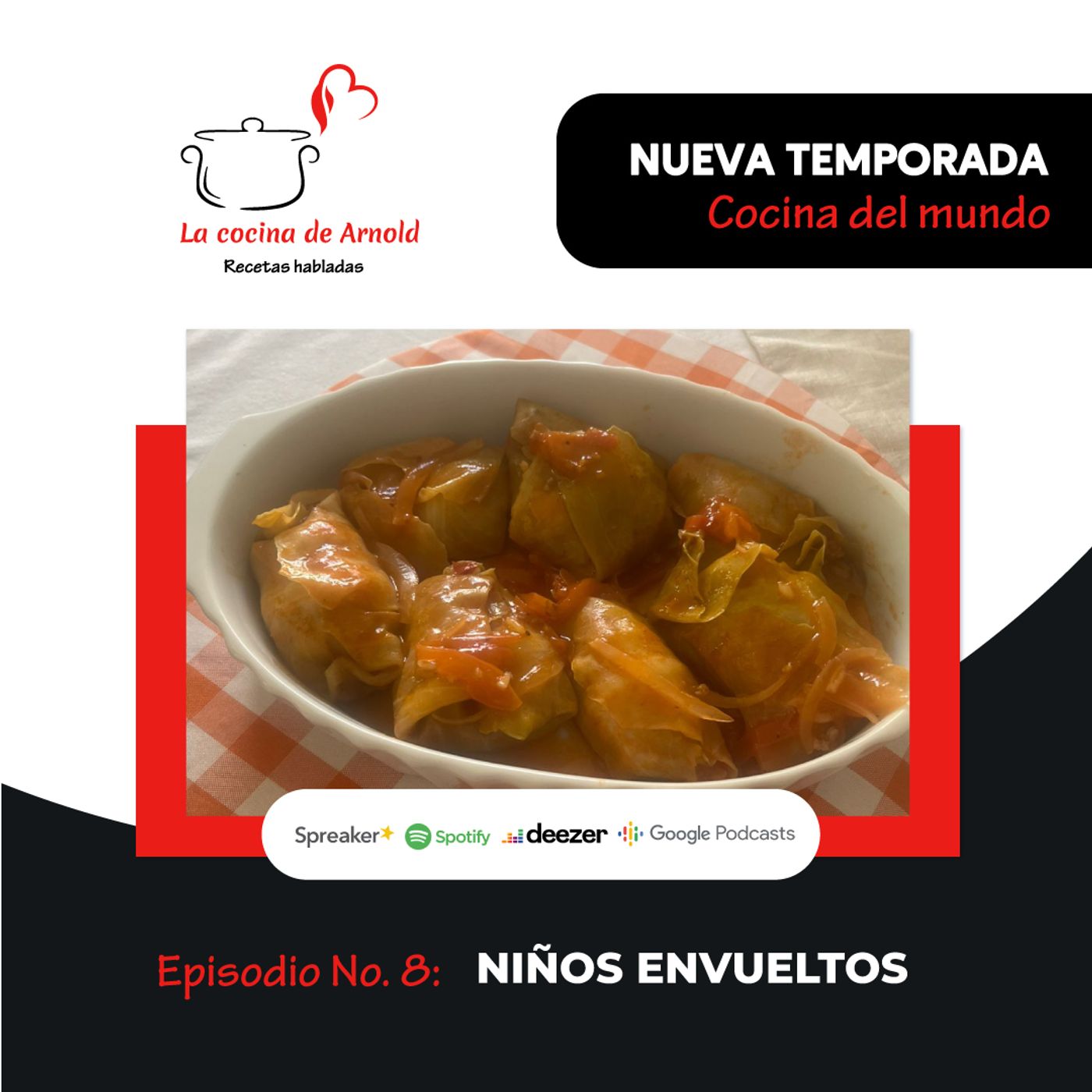 La cocina de Arnold, recetas habladas
