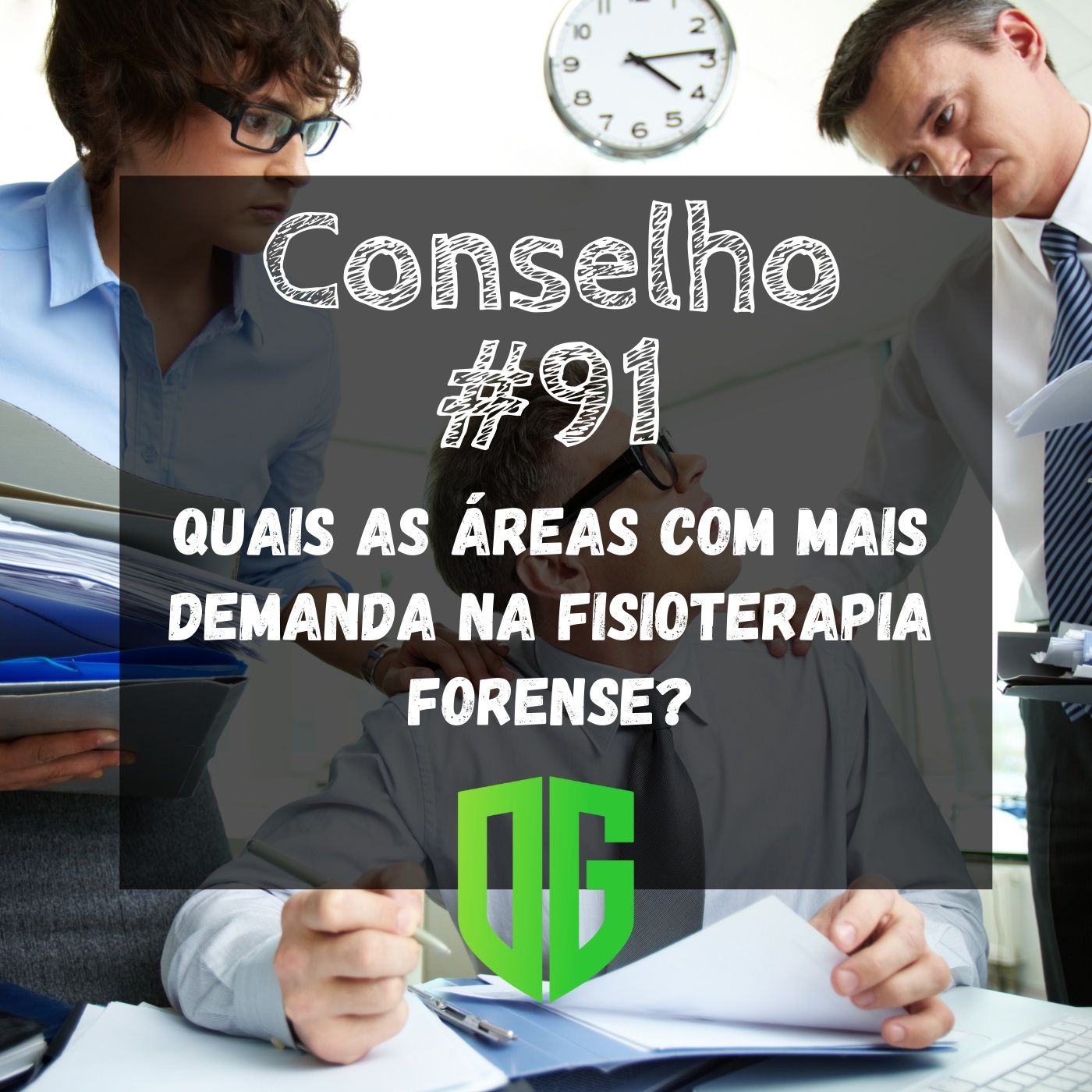 Conselho #91 - Quais as áreas com mais demanda na Fisioterapia Forense? episode artwork