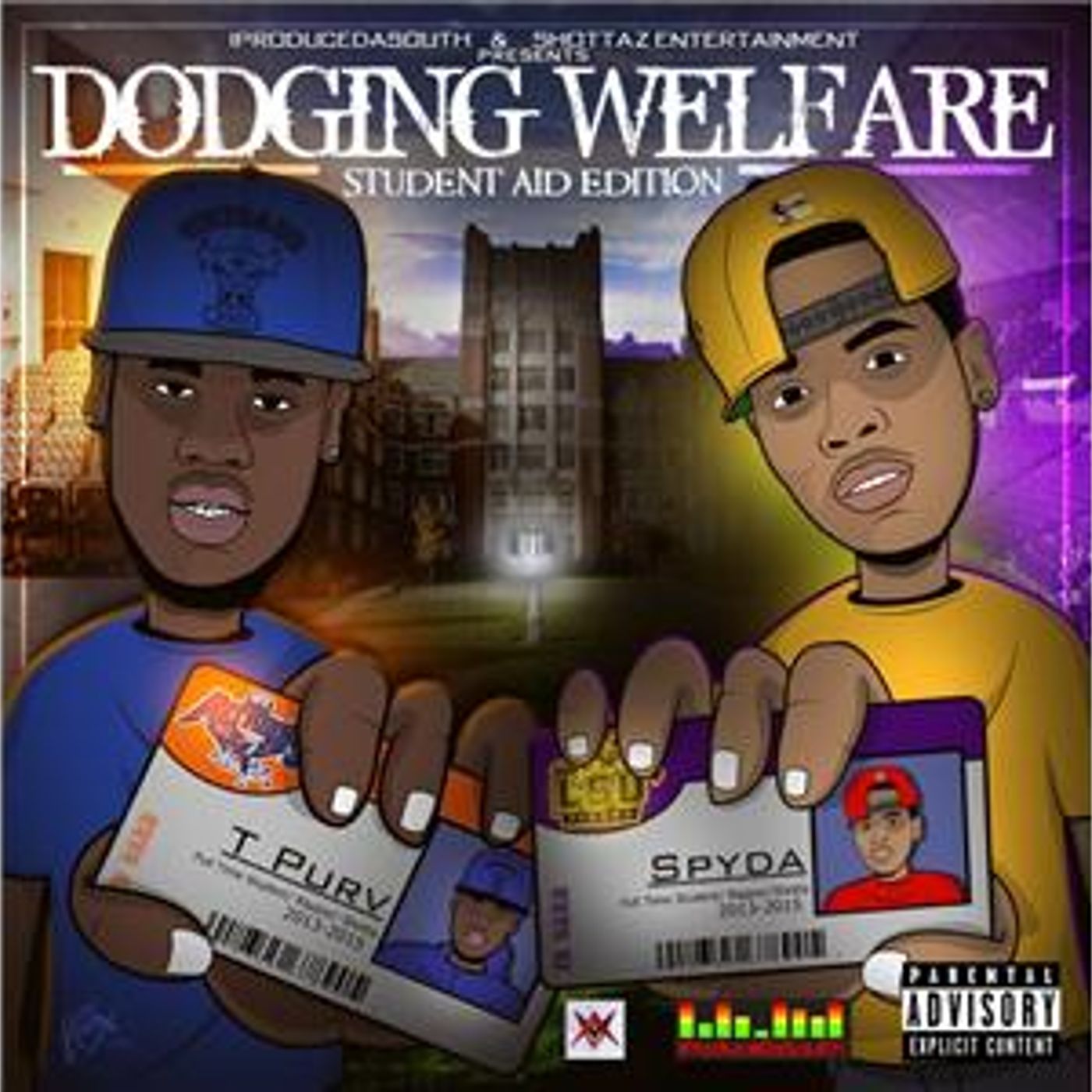 Artists @Spyda5150 @TreySavageAss Of #ShottazEnt episode artwork