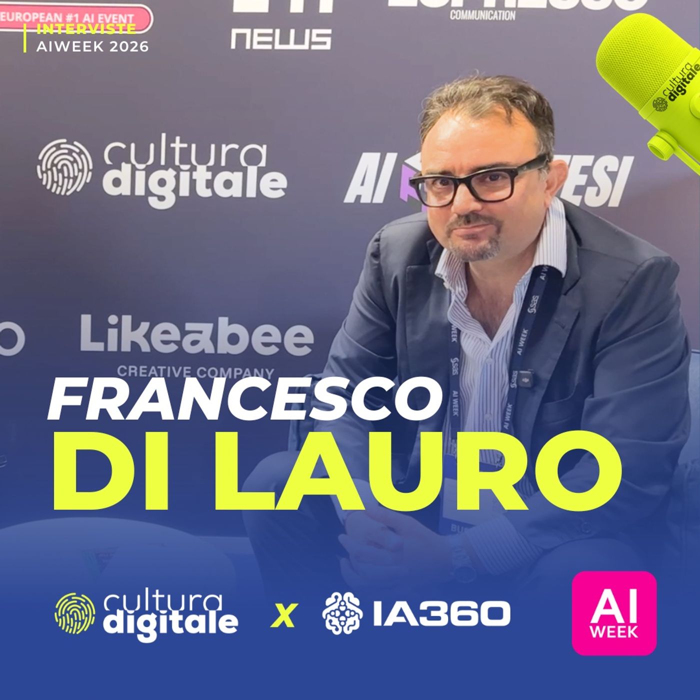 AI nella logistica e nei magazzini | Francesco Di Lauro – Sistemya | AI Week 2026 episode artwork