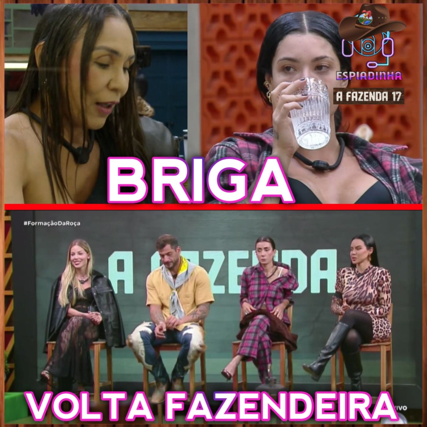 Saory, Michelle ou Tàmires, quem volta Fazendeira? + Roça Formada + Yoná vs Ray | A Fazenda 17