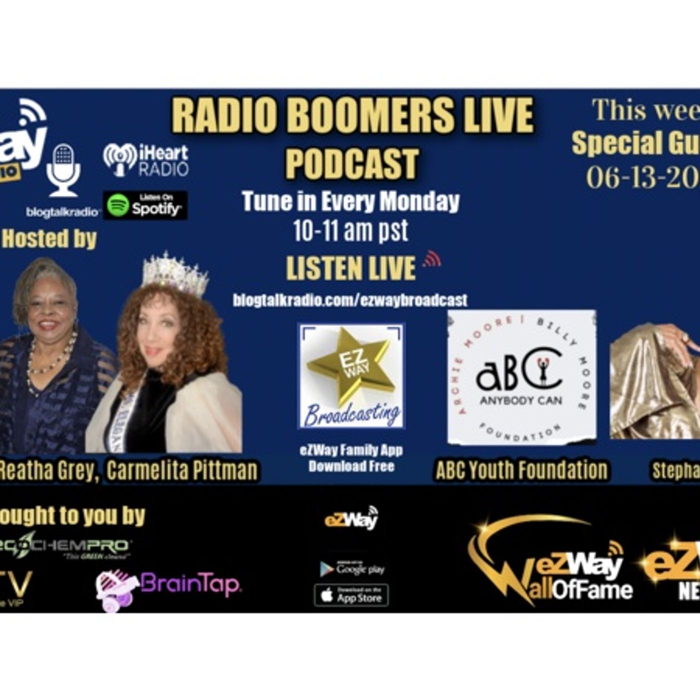 eZWay Network RBL 06/13/22 S:9 EP: 98 FEAT: ABC Youth Fndn./Stephanie Spruill episode artwork