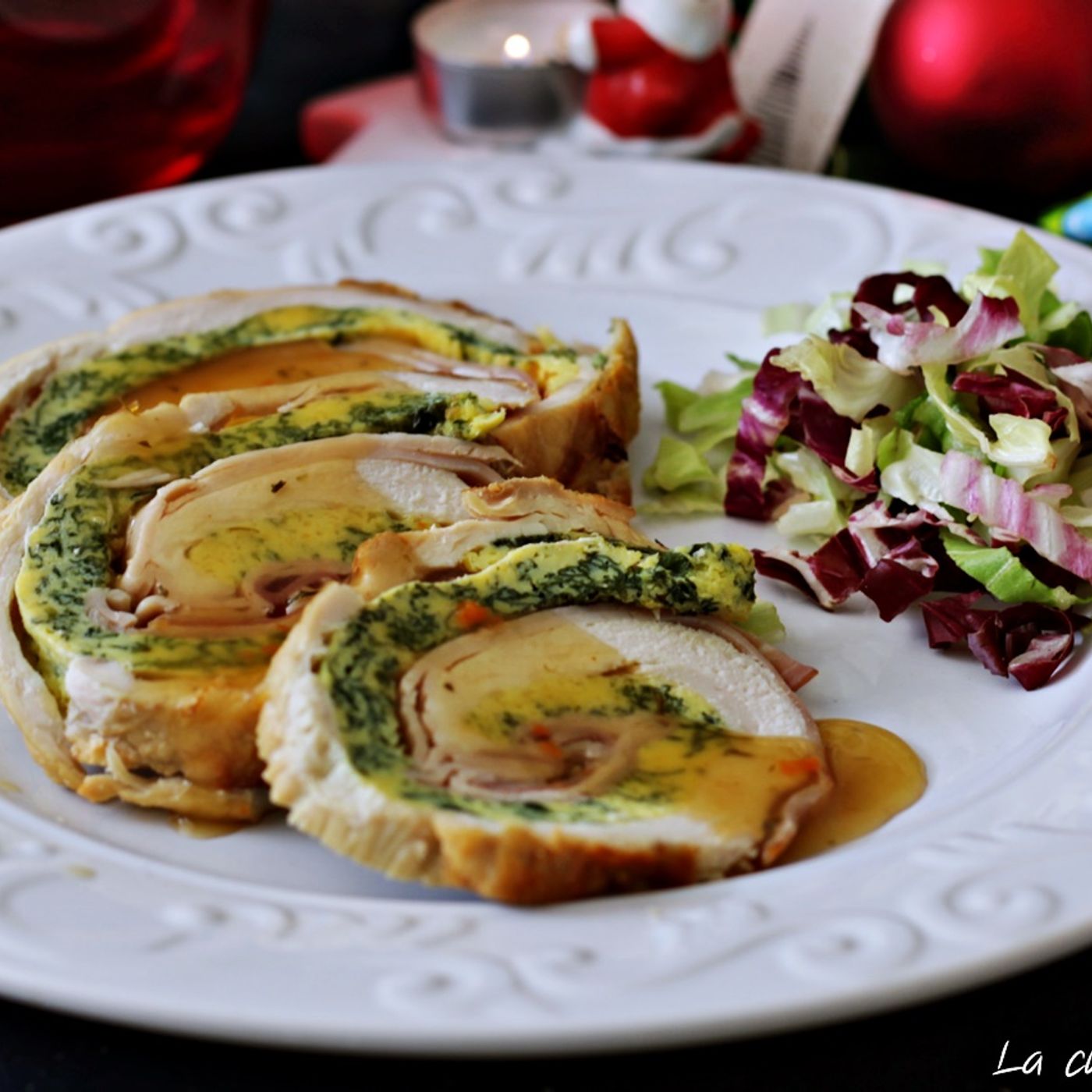 Arrosto di tacchino farcito